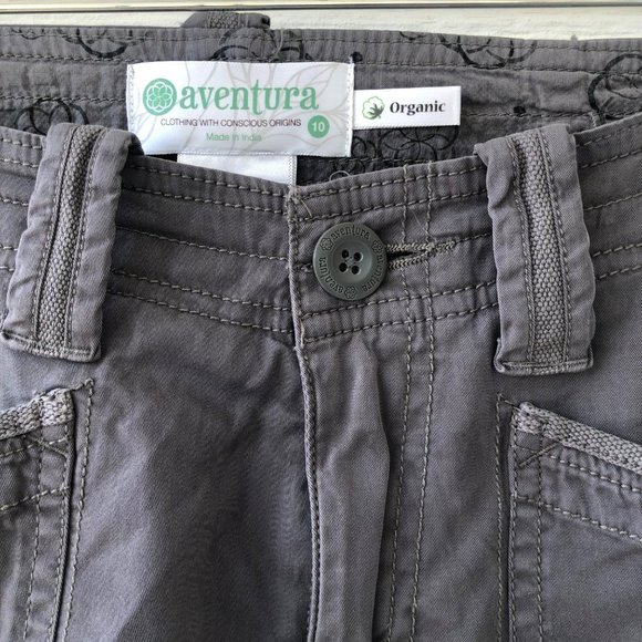 Aventura Women's Size 10 Organic Cotton Arden Slimmer Capri - Picture 5 of 12